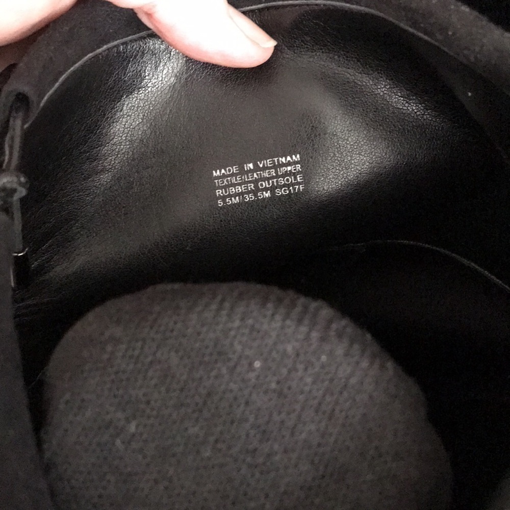 MICHAEL MICHAEL KORS—Jamie Stretch Over-the-Knee Mid-Heel Boots — Size 5 1/2 - Picture 5 of 13
